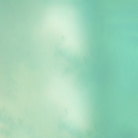 Green watercolors on paperの写真素材