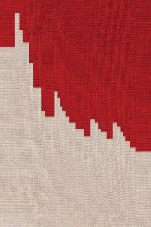 close up of linen texture - digital ornament designの写真素材