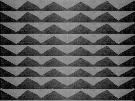 Zig zag design - black design element - triangle geometric patternの写真素材