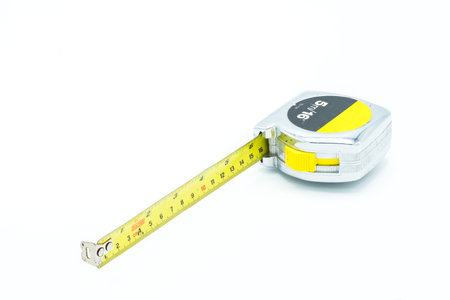 Measuring tape, usually used in construction business or general purpose of measurement