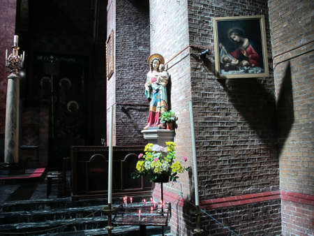 Inside St Bartholomews Church のeditorial素材