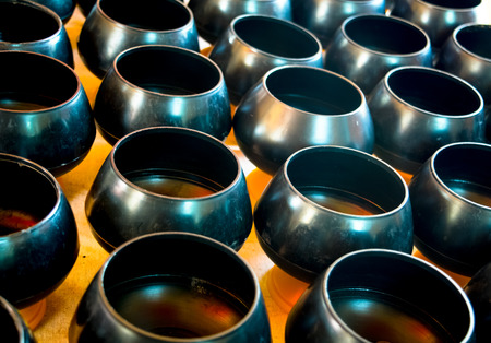 alms bowl backgroundの写真素材