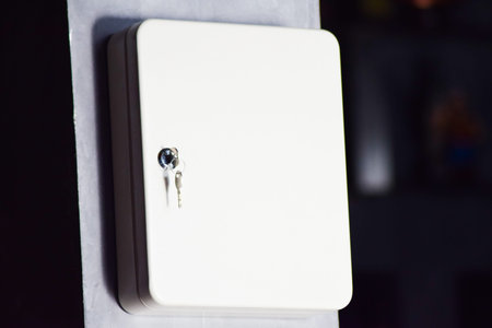 safe deposit boxes with keys tag