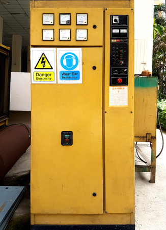 Industrial control panel, (Switch and Gauge)