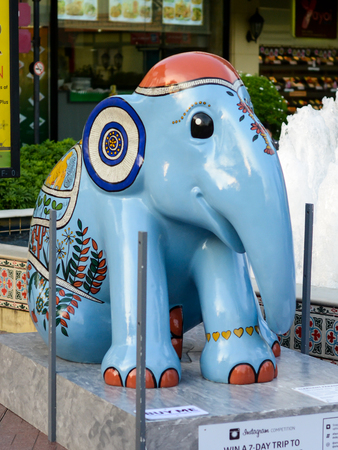 Elephant model at Asiatique Thailandのeditorial素材