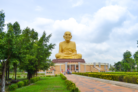 Great Buddha of Thailand, Big Buddha statue in Thailandの写真素材