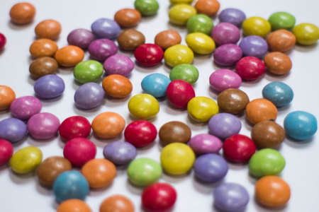 Colorful candyの写真素材