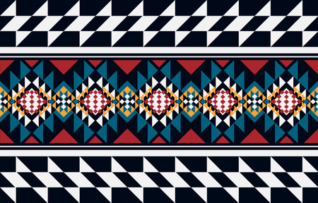 Geometric ethnic pattern seamless. ethnic seamless pattern. Design for cloth business, curtain,...