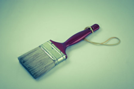 Paint brushes to make it back in time.の写真素材