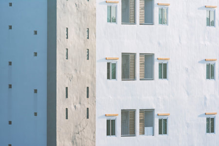 Building structure minimalist concept background.