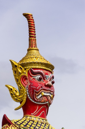 head of thai giantの写真素材