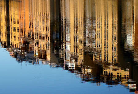 Florence's reflectionsの写真素材