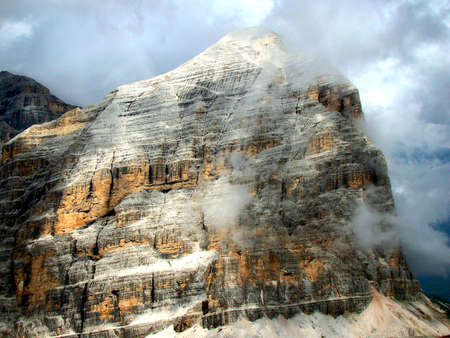 Peak of Tofane Chainの写真素材