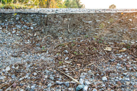 Side of the streetの写真素材