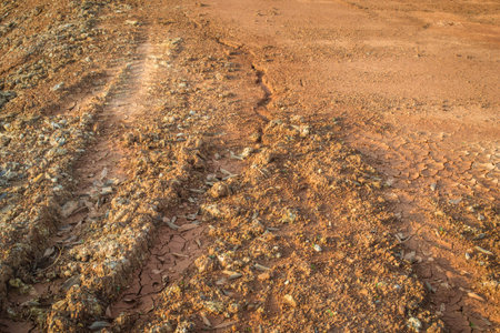 laterite soilの写真素材