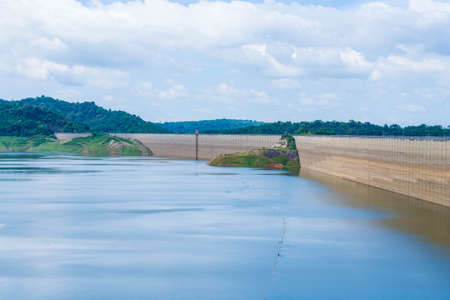 Dam in Thailandの写真素材