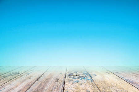 wood floor and abstract backgroundの写真素材