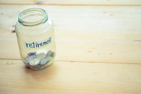 Money Saving concept , jars systemの写真素材