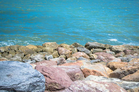 Natural stone patterned backgroundの写真素材