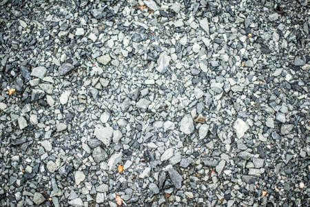 crushed stone backgroundの写真素材
