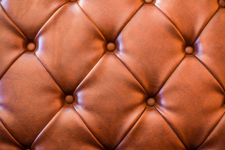 brown leather textureの写真素材