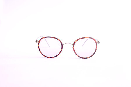 Glasses isolated on white background