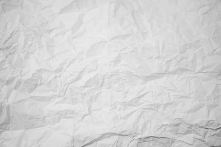 White and gray crumpled paper texture background,abstract white backgroundの写真素材