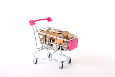 The concept of shopping online, Internet commerceの写真素材