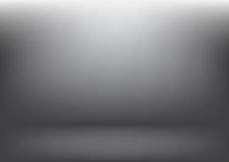Abstract gray and white backgrounds gradient vector illustration, display products ,room, interiorのイラスト素材