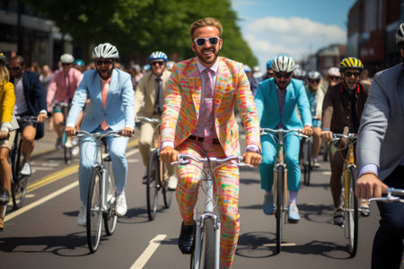 World car free day. Generative AIの素材