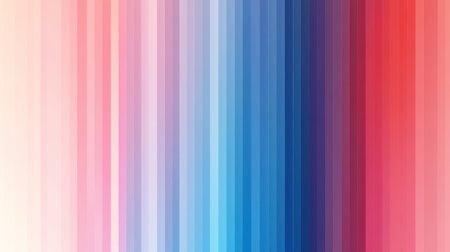A colorful palette background with a rainbow of colors.の素材