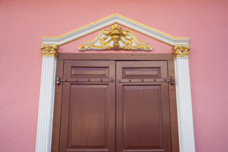 Chinese art doorの写真素材