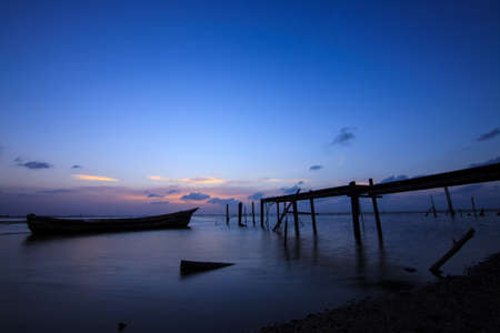  Twilight Beachの写真素材