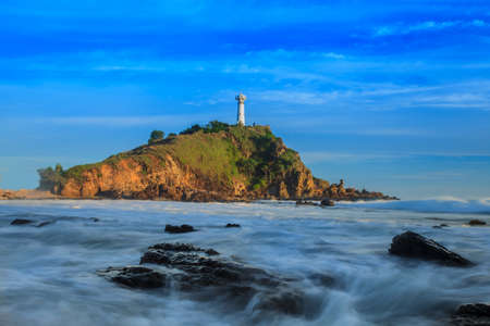 The Lighthouse on the Hillの写真素材