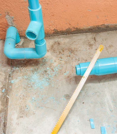 Work on Repair Pipe.の写真素材