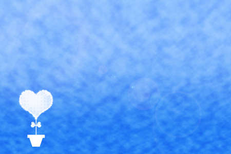 Cloud Heart Shape.の写真素材