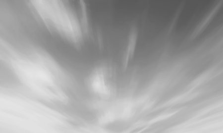 Black and white Sky cloudscape background azure clear cloud app soft banner fluffy hope light white...
