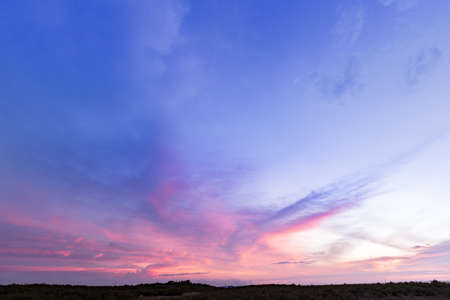 Cloudy summertime background.の写真素材