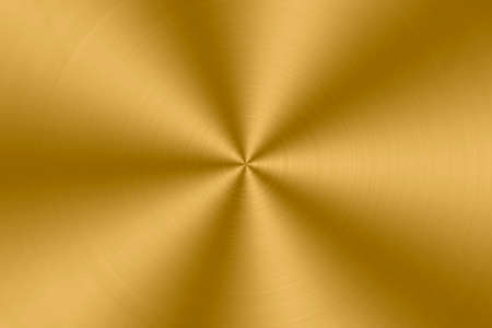 Abstract Shiny smooth foil metal Gold color background Bright vintage Brass plate chrome element texture concept simple bronze leaf panel hard backdrop design, light polished steel banner wallpaper.の写真素材