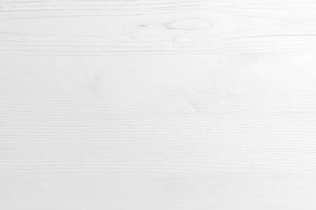 Table top view of wood texture in white light natural color background. Grey clean grain wooden floor birch panel backdrop with plain board pale detail streak finishing for chic space clear concept.の写真素材