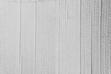 Old grey eco crumpled drawing paper kraft background texture in soft white light color concept for page wallpaper design, gray rice matte organic pattern for decorative wall. Vintage decoration flat.の写真素材