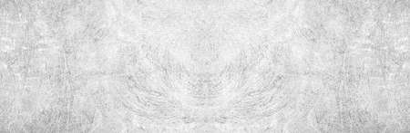 Panoramic grey paint limestone texture background in white light seam home wall paper. Back flat wide concrete stone table floor concept surreal granite quarry stucco surface grunge panorama landscape.の写真素材