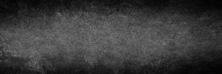 Real smudge black chalkboard texture in classroom school college concept kid dust map blackboard background for write front blank chalk board. Slate for student paint grunge old wall photography backの写真素材