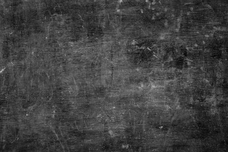 Blank wide screen Real chalkboard background texture in college concept for back to school panoramic wallpaper for black friday white chalk text draw graphic. Empty surreal room wall blackboard pale.の写真素材