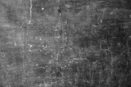 Blank wide screen Real chalkboard background texture in college concept for back to school panoramic wallpaper for black friday white chalk text draw graphic. Empty surreal room wall blackboard pale.の写真素材