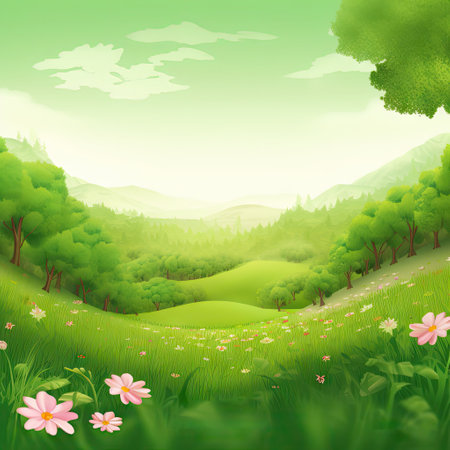 World Earth Day Concept. Green Energy, ESG, Environmental background. Renewable and Sustainable Resources. Environmental and Ecology Care climate change. Generative Aiの素材