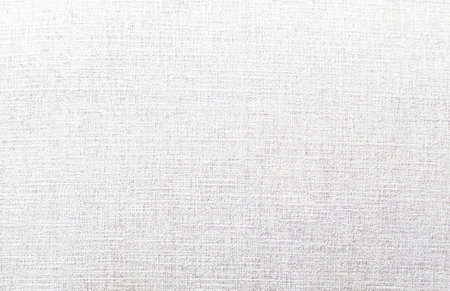 Closeup white hessian jute background Burlap sack light grey color texture concept for empty space for gauze line, hemp fabric text background, sisal line bag fabric jute material.の写真素材