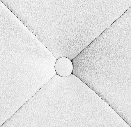 Wide Light white luxury upholstery sofa texture background concept for clean gray vintage leather furniture pattern wallpaper, Panoramic elegant armchair mattress surface detail, real material.の写真素材