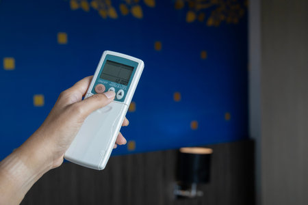 Smart air conditioning system remote control technolog cooling heating indoor comfort climate...