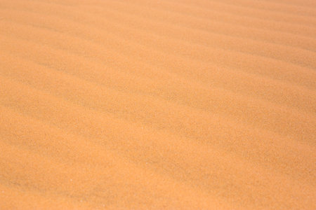 red Desert sand dunes texture patternの写真素材